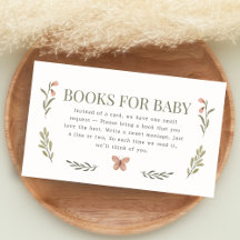 Baby in Bloom Wildflower Shower Books for Baby