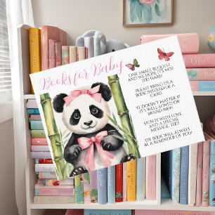Carte D'accompagnement Baby Panda Bear Girl Books for Baby