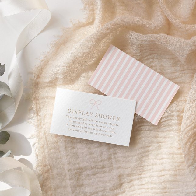 Carte D'accompagnement Baby shower à baldaquin français de Paris (Créateur téléchargé)
