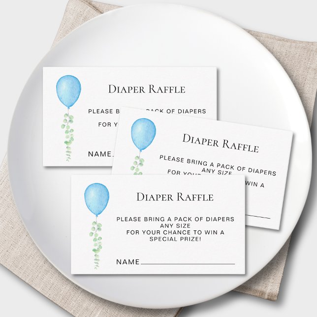 Carte D'accompagnement Baby shower à ballets bleu rouille (Créateur téléchargé)