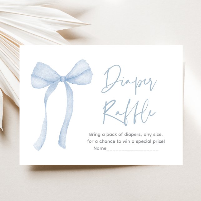 Carte D'accompagnement Baby shower Bleu Boy Déchets (Créateur téléchargé)
