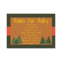 Baby shower De Bois Apportez Un Livre Infos