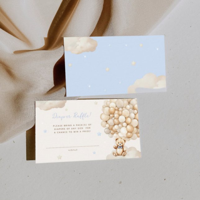 Carte D'accompagnement Baby shower de carafe à ballets beige (Créateur téléchargé)