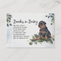 Baby shower de demande de livre de marionnettes Ro