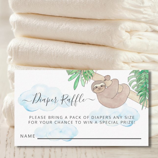 Carte D'accompagnement Baby shower de jachère à couches neutre pour les f (Créateur téléchargé)