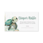 Baby shower de tortue de mer Raffin