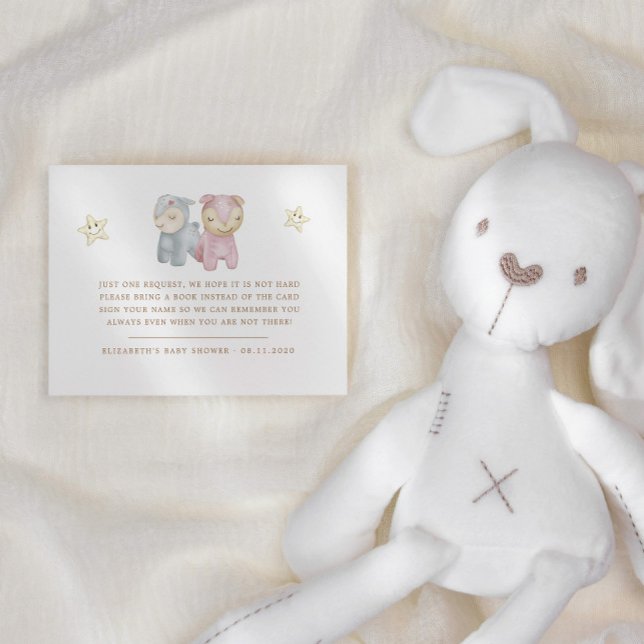 Carte D'accompagnement Baby shower Jouets Pastel Plush (Créateur téléchargé)