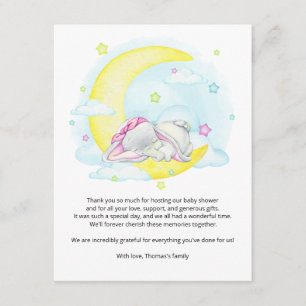 Carte D'accompagnement Baby shower Sweet Dreams