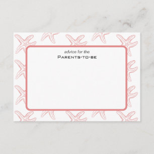 Carte D'accompagnement Baignade à Bientôt Baby Shower