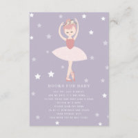 Ballerina Stars Purple Baby Book Demande