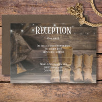 Barn & Boots Réception Western Cowboy Rustique