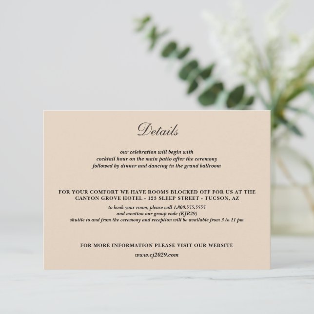 Carte D'accompagnement Barn Couple Mariage (Debout devant)