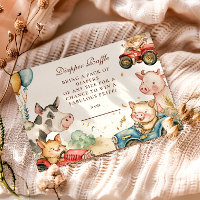 Barnyard Farm Animaux Diapper Raffle