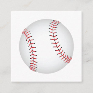 Carte D'accompagnement Baseball Design Baseball avec Couleur BG personnal