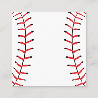 Carte D'accompagnement Baseball Seams Sport Style Baseball Thème