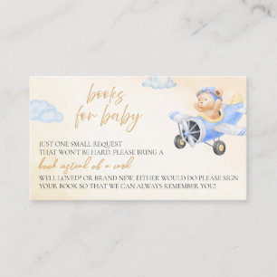 Carte D'accompagnement Bearly Wait Book for Baby, Flying Teddy Bear