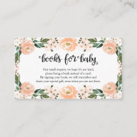 Beau Baby shower Floral Bleu Livres Pour Bébé