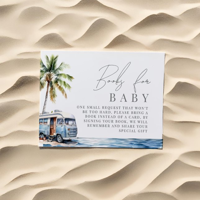 Carte D'accompagnement Bébé à bord, livres de surf pour bébé (Créateur téléchargé)