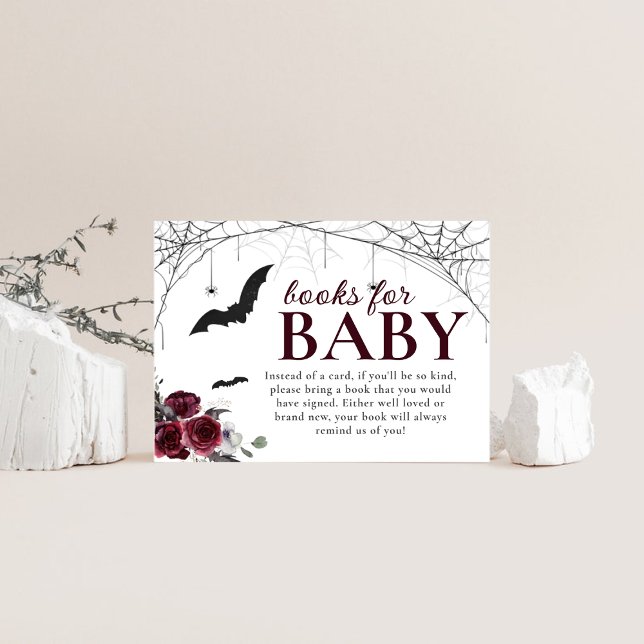 Carte D'accompagnement Bébé brasser Halloween Baby showers Livres Pour Bé (Créateur téléchargé)