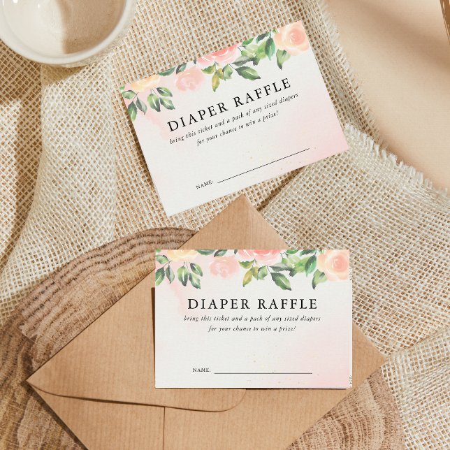 Carte D'accompagnement Bébé en fleur | Brochure florale (Créateur téléchargé)
