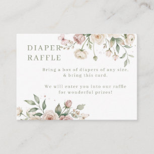 Carte D'accompagnement Bébé fille abeille florale Mignonne Fille couche T