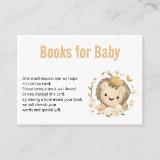 Carte D'accompagnement Bébé Lion king Livres pour bébé