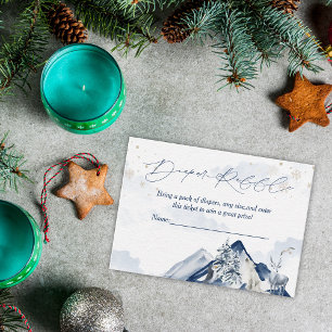 Carte D'accompagnement Bébé son froid en dehors des animaux de l'Arctique