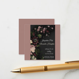 Carte D'accompagnement best wedding purple card