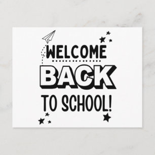 Carte D'accompagnement Bienvenue au retour à l'école !