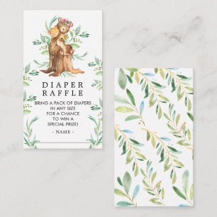 Carte D'accompagnement Billet Baby shower de couches pour bébé et maman