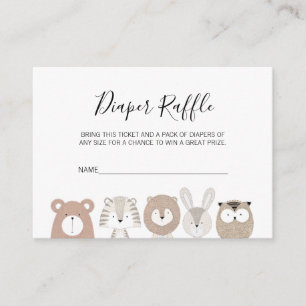 Carte D'accompagnement Billet de Baby shower de calamars pour animaux sau