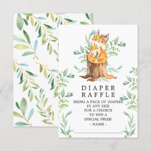 Carte D'accompagnement Billet de Baby shower Déchets de foin Maman & Baby