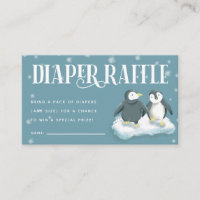 Billet de rabat Baby shower de couches Bleu