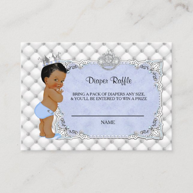 Carte D'accompagnement Billet de rabat pour bébé Little Prince (Devant)