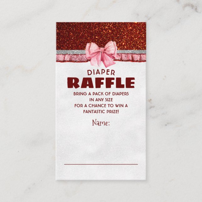 Carte D'accompagnement Billet de rabat pour bébé Père Noël de Noël (Devant)