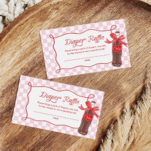 Carte D'accompagnement Billet de tombola de couche She's Ready to Pop Ret