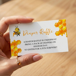 Carte D'accompagnement Billet de tombola de couche Sweet As Can Bee