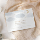 Billet Moon Stars Baby shower Déchets Raffle