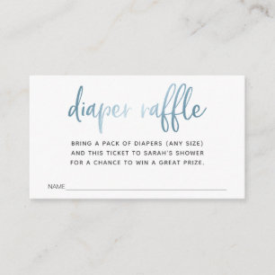 Carte D'accompagnement Billet rabat pour Baby shower