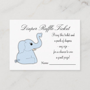 Carte D'accompagnement Billets de rousseur Blue Elephant