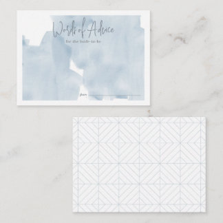 Carte D'accompagnement Blue Sky Cloud 9 Conseil Fête des mariées