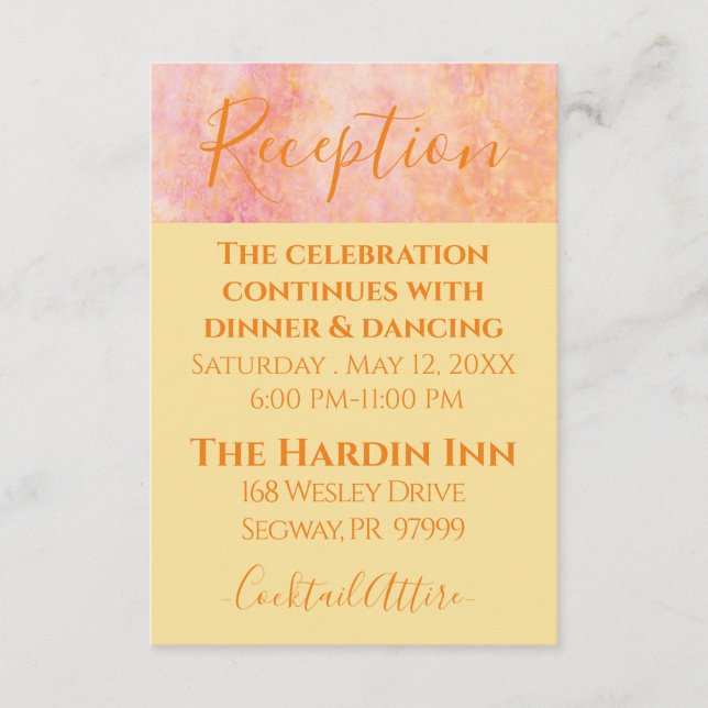 Carte D'accompagnement BM Bar Mitzvah Bat Mitzvah Simplement Subtil (Devant)