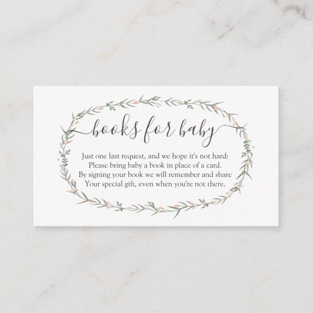 Carte D'accompagnement Bohemian Girl Book En lieu et place, livres pour b (Devant)