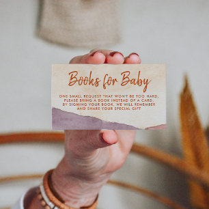 Carte D'accompagnement Boho Abstrait Desert et Sunshine Demande de réserv