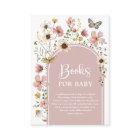 Boho Blush Fleur sauvage Meadow Books for Baby Gir