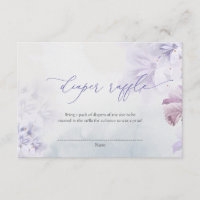 Boho Dusty fleurs de printemps violet tombole de l