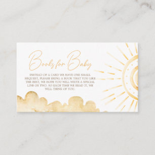 Carte D'accompagnement Boho Here Comprend le fils Baby showers Livres pou