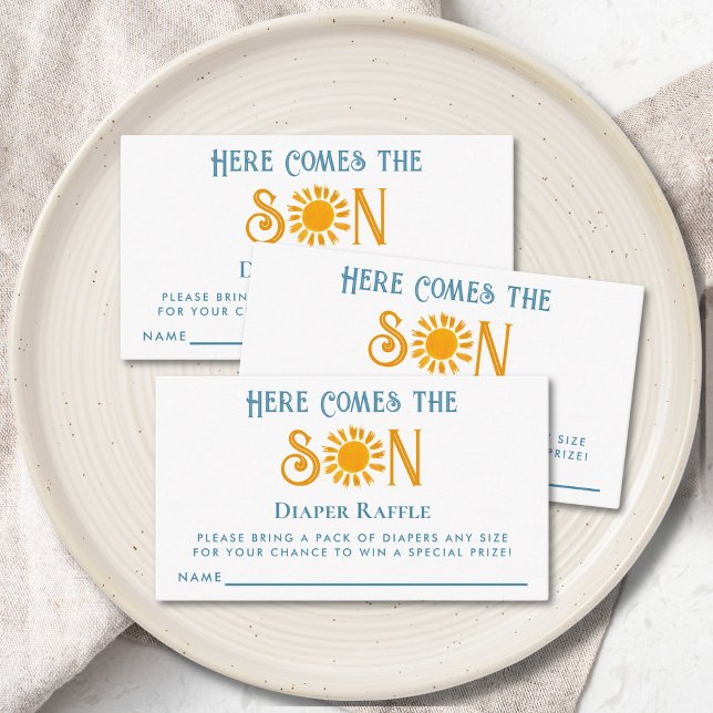 Carte D'accompagnement Boho Here Comprend le fils Baby showers Livres pou (Créateur téléchargé)