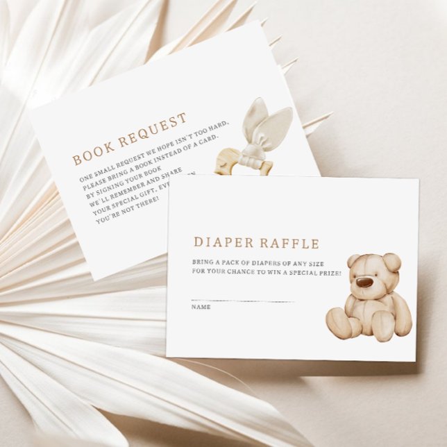 Carte d'accompagnement Boho pour bébé (Créateur téléchargé)