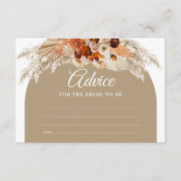 Boho Terracotta Pampas Conseil en herbe pour la ma